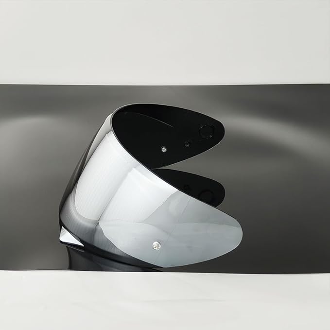 HJ-34P Helmet Visor Replacement for HJC C10.Motorcycle Helmet Shield UV Protection Compatible with HJC C10 (Silver)