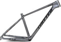 27.5er 29er Bike Frame 15''/17''/19'' Hardtail Mountain Bike Frame XC/AM Carbon Rigid Frame Disc Brake QR 135mm Internal Routing(Dark Gray,29 * 19'')