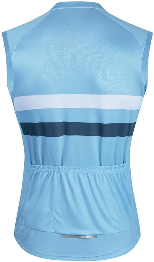 MOXILYN Men's Cycling Jersey Sleeveless Vests Bike Tank Quick Dry Bicycle Shirts Breathable Riding Clothing Top