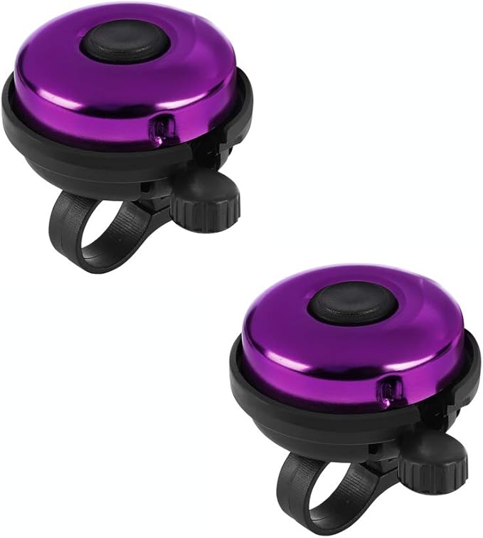 Accmor Classic Bike Bell, Aluminum Bicycle Bell, Loud Crisp Clear Sound Bicycle Bike Bell for Adults Kids