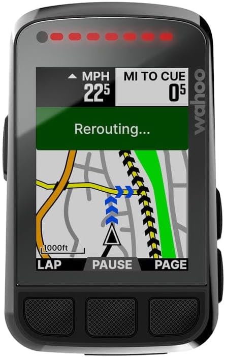 Wahoo ELEMNT Bolt GPS Cycling/Bike Computer,Black
