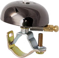 Crane Bike Bell, Karen Bicycle Bell, Steel Clamp, Made in Japan for City Bikes, Cruisers, Road Bikes or MTB, Fits Handlebar diameters 22.2 to 26.0mm