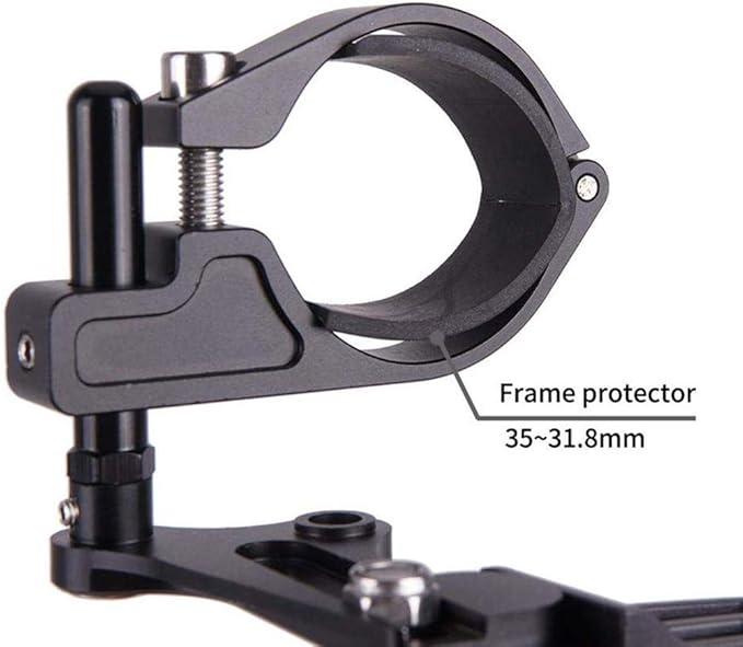 Chain Guide Mountain Bike, CYSKY MTB Chain Guide Direct Mount Chainring Guard Perfect for Most Bicycle Road Bike Mountain Bike BMX Fixie (Alloy Aluminum, Black)