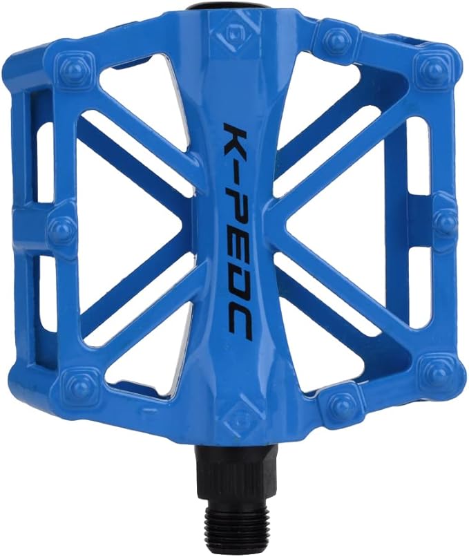 TXJ Sports Bike Pedals 9/16" Bicycle Pedals Mountain Bike, Aluminium Lightweight Platform Pedals for BMX MTB Road Bikes