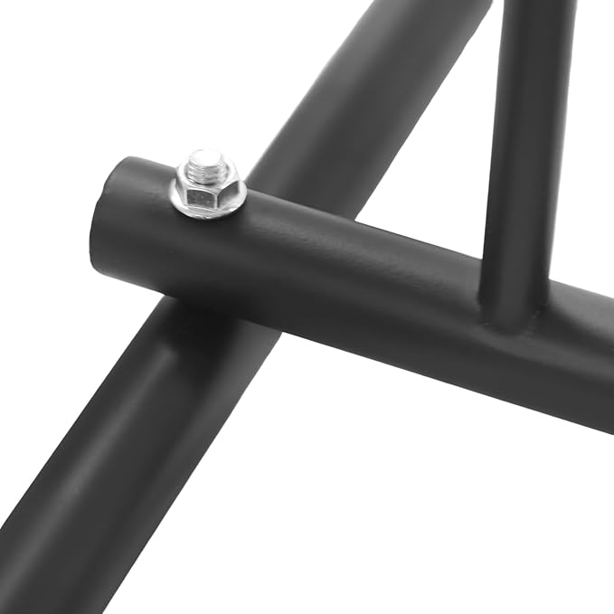 11 Slots Floor Bike Rack Stand, Dual Sided Bicycle Storage Stand with Multiple Adaptive Parking Slots and Complete Accessories, Commercial Tactile-Safe Floor Bike Rack Stand (Black)