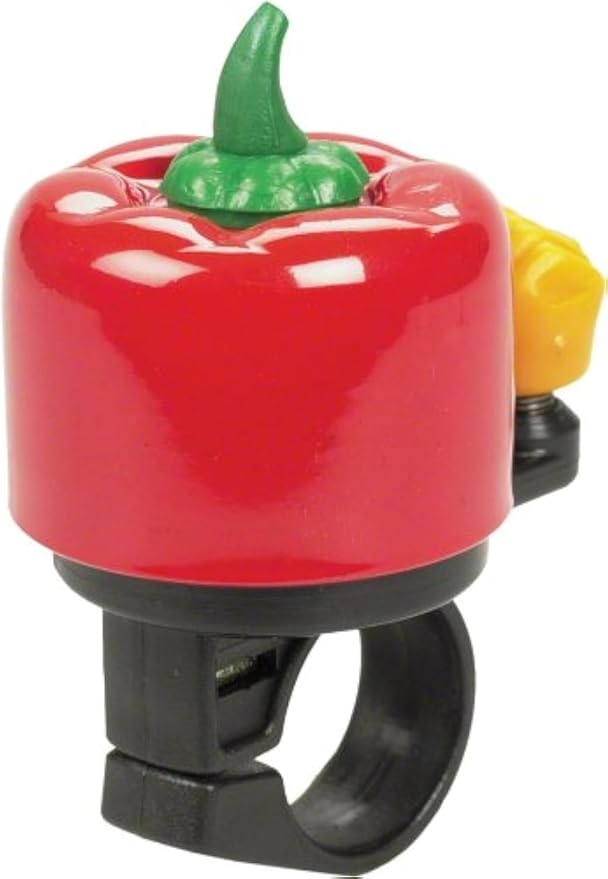 Red Bell Pepper Mini Bicycle Bell