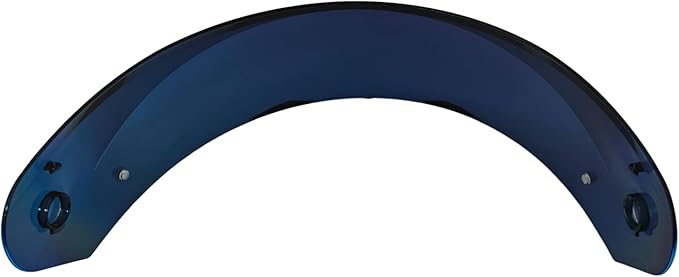 HJ-33 Helmet shield Replacement,Motorcycle Helmet Visor Compatible with HJC i90,i91 (Deep Gold Red)