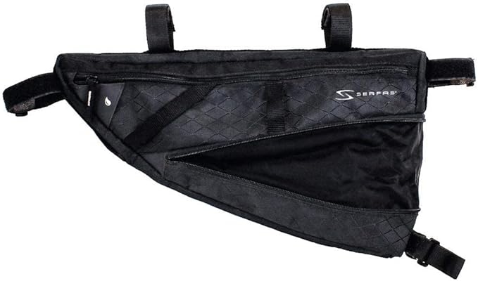 Serfas Ark Expandable Half-Frame Bicycle Bag (Black)