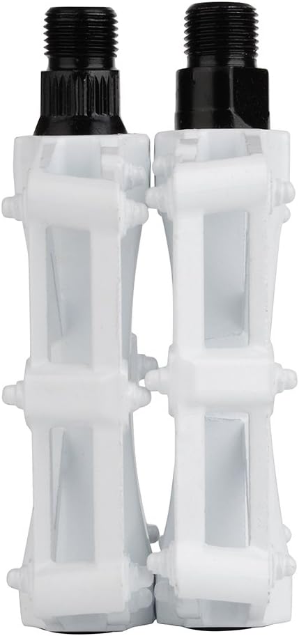 Aluminium CNC Bike Pedals 9/16", Lightweight Mountain Road Bike Pedal with 16 Anti-Skid Pins Bicycle Pedals for MTB BMX