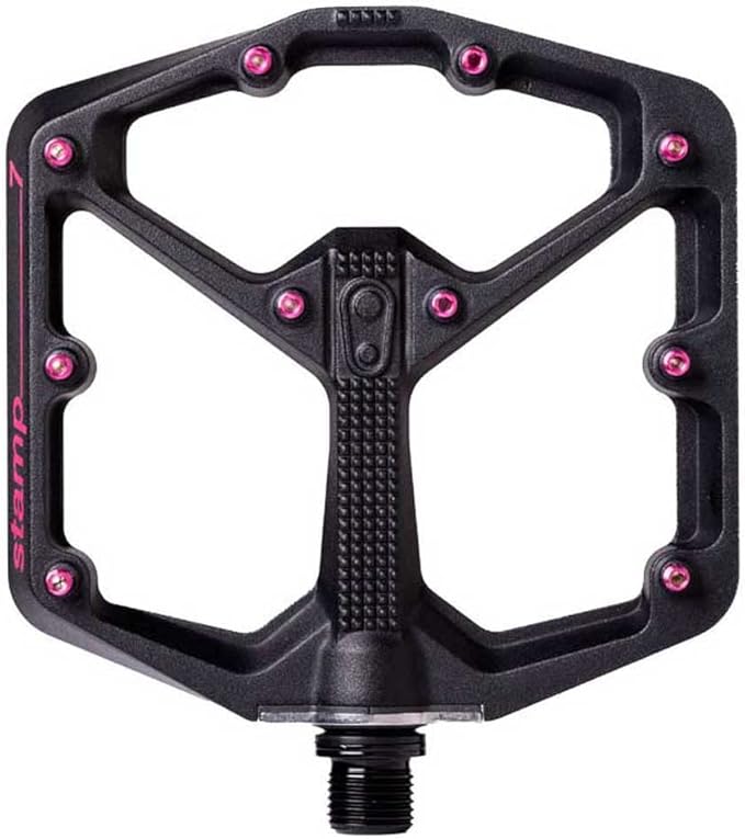 Crankbrothers Stamp Flat MTB Pedals - Size-Specific, Lightweight, Versatile, Durable Bike Pedals