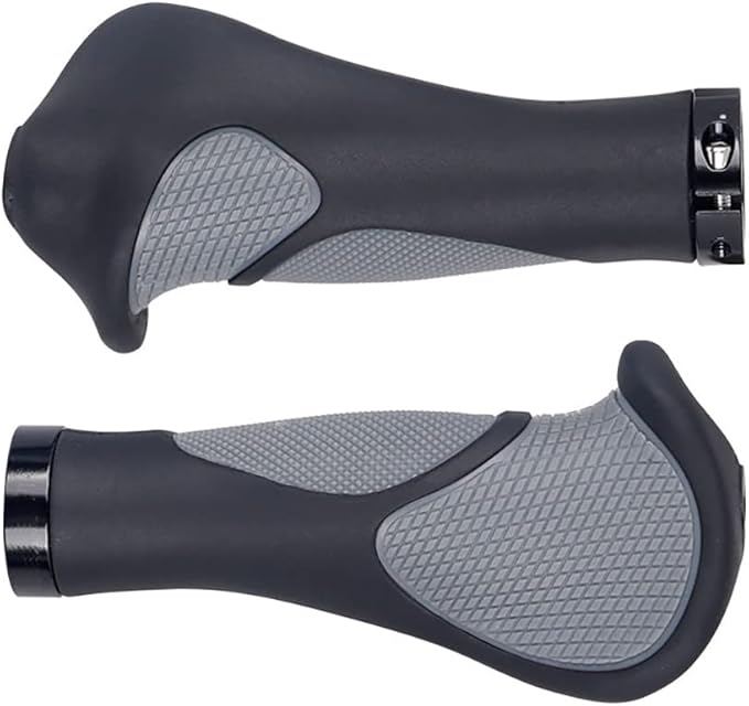 Bike Handlebar Grips, Soft Gel Inserts Shock Resistance Ergonomics Comfort Design,for MTB Bicycle Mountain Bike Grip