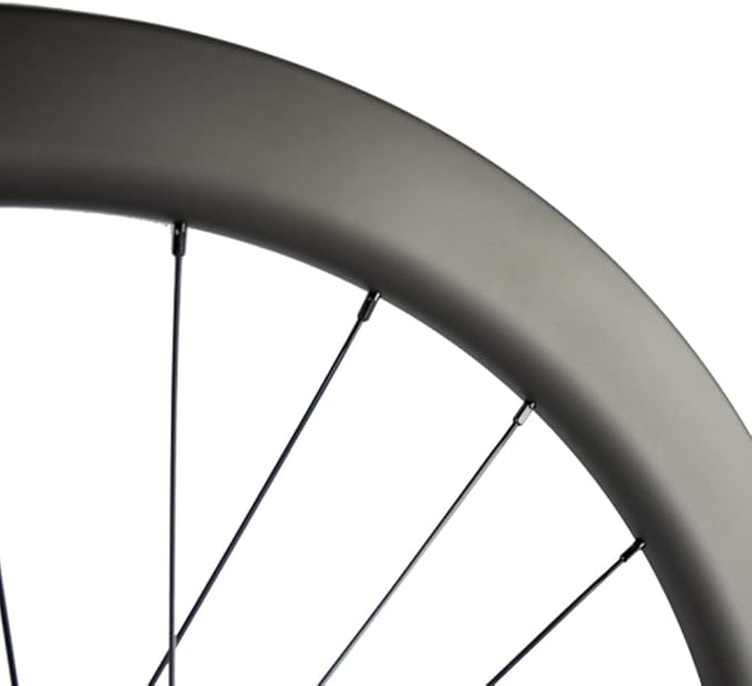 Superteam Carbon Disc Brake 700c Tubeless Road Bike Wheelset 55mm/25mm Wheel