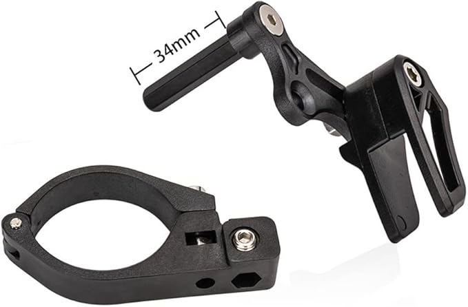 Chain Guide, Mountain Bike Chain Guide Bash Guard, Strong Nylon Bicycle Chain Protector, Bicycle Chain Guide for Most Road Mountain Bikes Black