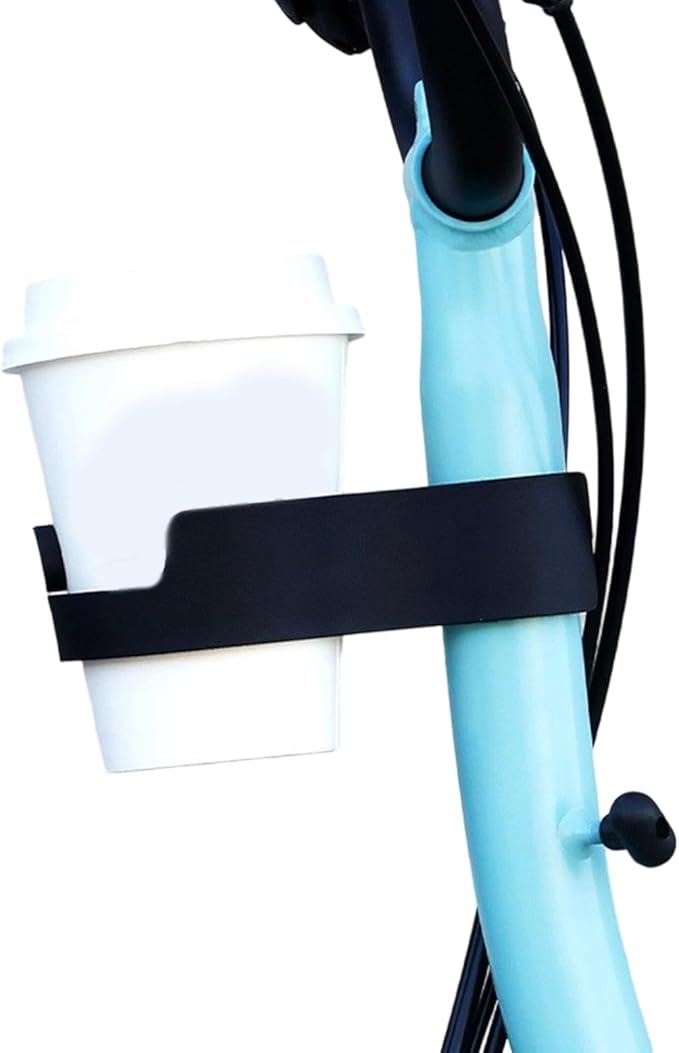 Folding Bike Cup Holder Quick Release, Sturdy Design, Bottle Mount for Commuters & Cyclists Bike Cup Stand