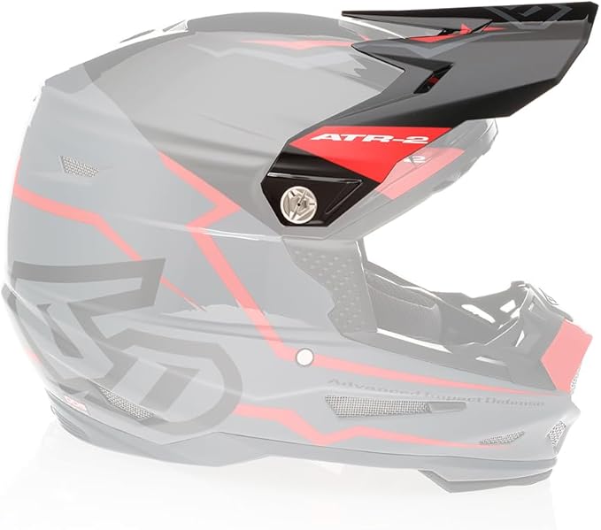 6D Helmets | ATR-2 (2023 - Older) Motorcycle Helmet Replacement Visor | Designed to Easily Replace Original Visor