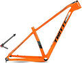 Carbon Hardtail Mountain Bike Frame 27.5er 29er Disc Brake Bike Frame 15''/17''/19'' XC Internal Routing Frame Thru Axle 12 * 148mm Boost(Orange,15'')