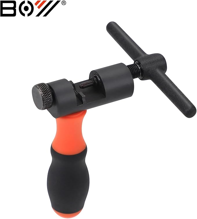 Universal Bike Chain Tool Kit with Bike Breaker Main Chain Pliers Chain Checker for Road MTB Bike 1-13 Speed Chain Disassemble Chain Splitter and Breaker