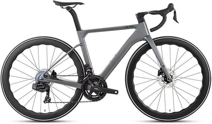 Carbon Road Bike Frameset 700C Breaking Wind Racing Bike Frame 44/47/50/53/56cm Disc Brake Frame Thru Axle 12 * 100/12 * 142mm Lightweight