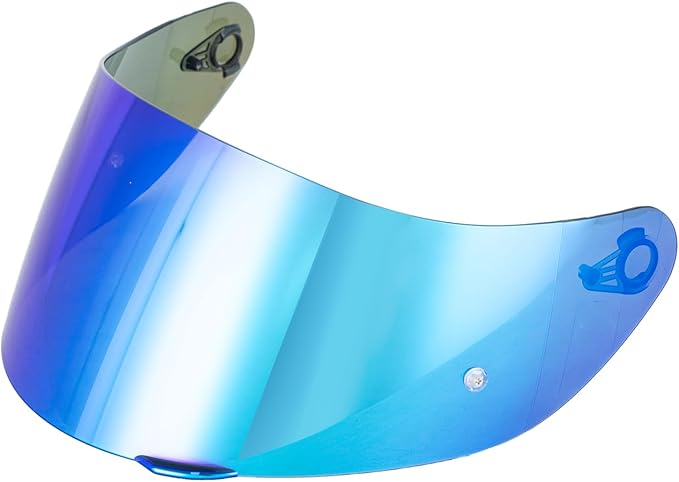 Soman K1 Helmet Visor Replacements, K1S Tinted Helmet Visor Compatible with K1 K1S K3SV K5 K5S UV Protection (Smoke Revo Blue)