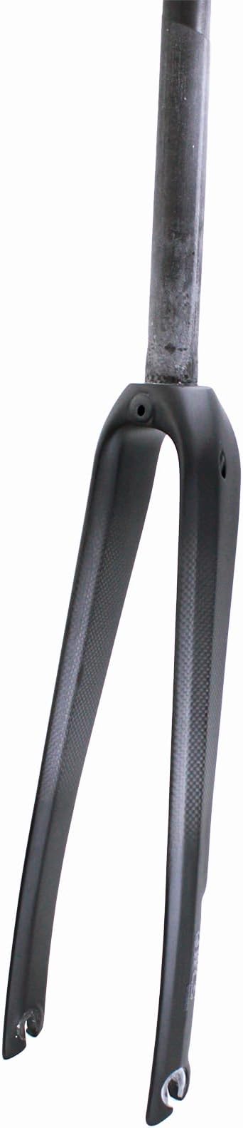 WCS 700C Carbon Road Bike Fork – 1-1/8” Straight Steerer, QR 9mm, Max 32C Flat Mount Disc (Light Gravel/Commuter)