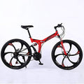 Adults Road s Racing Bicycle Foldable Bicycle Mountain for Men and Women 26/24 Inch Steel 21/24/27 Speed Bicycles