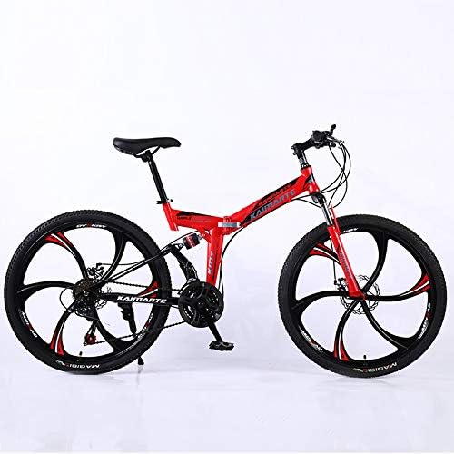 Adults Road s Racing Bicycle Foldable Bicycle Mountain for Men and Women 26/24 Inch Steel 21/24/27 Speed Bicycles