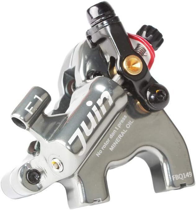 Juin Tech F1 Hybrid Hydraulic Disc Brake Caliper Set - Flat Mount - for Road, Gravel & CX