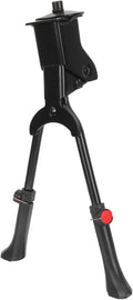 Double Leg Mountain Bike Kickstand Adjustable Metal Bicycle Support for Easy Parking Wear-Resistant Kickstand for Outdoor Cycling