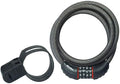 Master Lock Cable Lock, Set Your Own Combination Bike Lock, 6 ft. Long, Black, 8122D