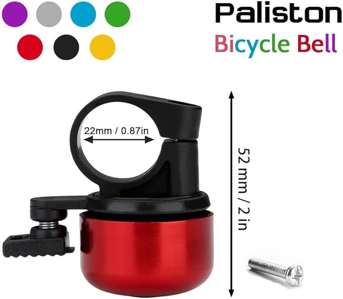 Bike Bell Bicycle Bell Crisp Sound for Adults Kids Boys Girls