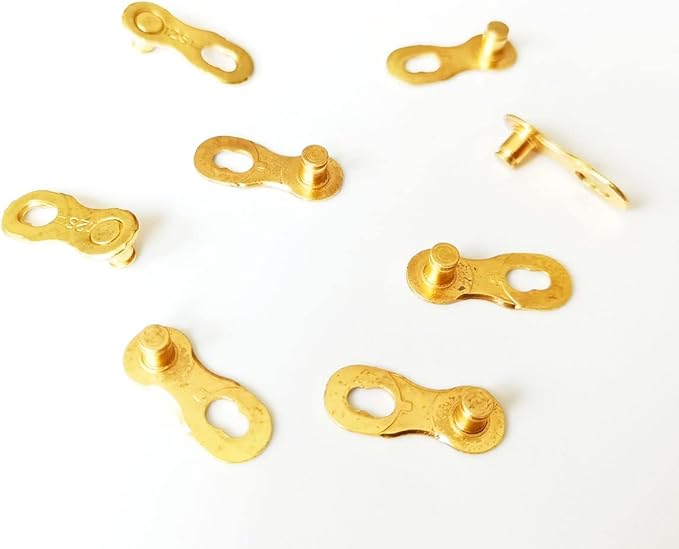 4 Pairs Bicycle Missing Link 1/6/7/8/9/10/11/12 Speed Chain Reusable Steel Bike Chain Link
