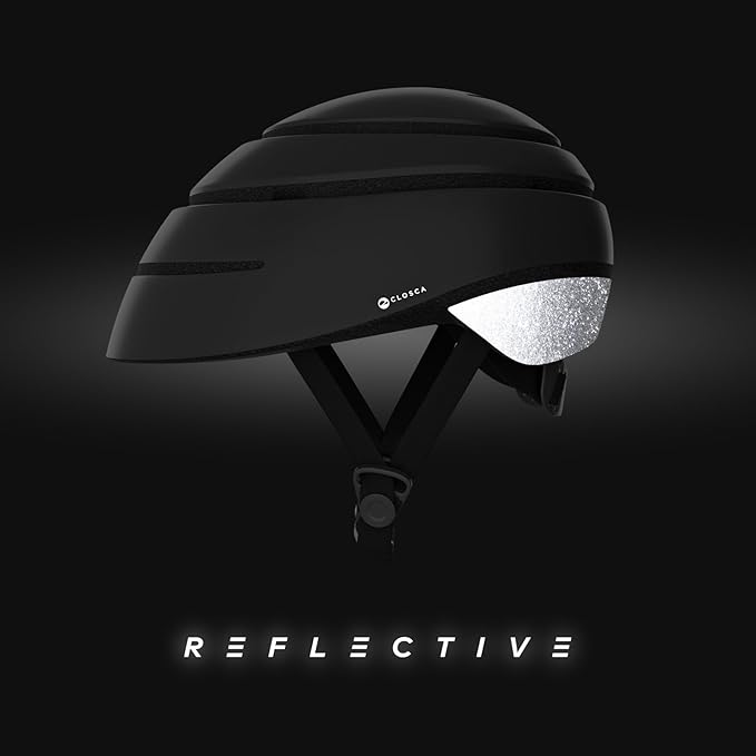 CLOSCA. Foldable Helmet. The Bike Helmet for Women and Men. Certificate for Bicycle, Scooter, Electric Bicycle, Inline Skates and Skateboards.