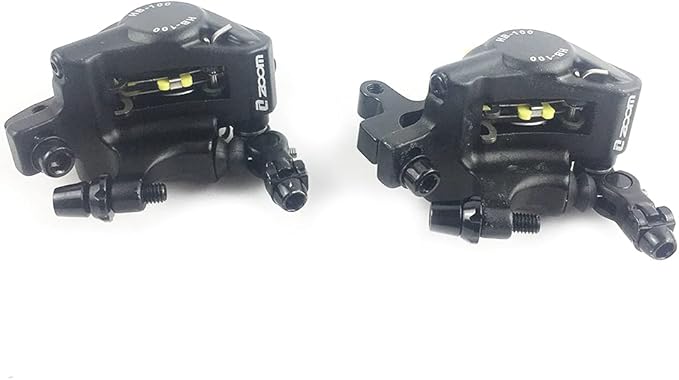 MTB Road XTECH HB-100 MTB Road Line Pulling Hydraulic Disc Brake Calipers Front & Rear Mountain Bike Disc Brake E-Bike Disc Brake Set