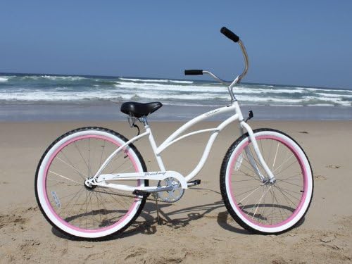 sixthreezero Urban Lady Beach Cruiser Bike, Women's 3 Speed Hybrid Bicycle
