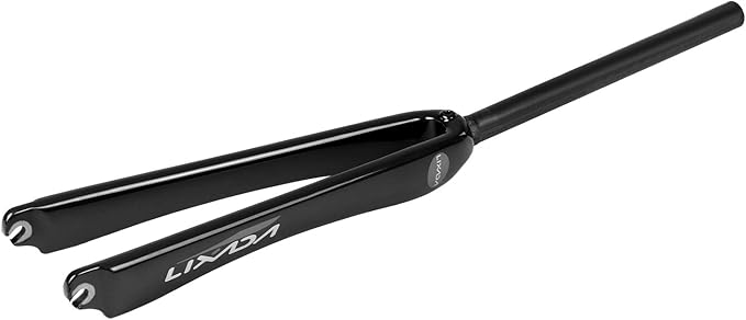 Bicycle Fork, 25.4mm Ultralight Full Carbon Fiber Road Bicycle Fork 700C Cycling Fixed Gear Bike Fork Fixie Bike Front Fork 25.4mm