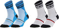 Cycling Socks Pro Mens Womens Riding Socks Bicycle Bike Sport Ankle Athletic Socks XC MTB BMX Black White Pink Blue Green