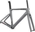 Carbon Road Bike Frameset 700c Disc Brake Bike Frame 46/48/50/52/54cm Breakwind Racing Frame Thru Axle 12 * 100/12 * 142mm Internal Routing