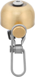 Operitacx Copper Bike Bell Vintage Cycling Bell Loud Ring Brushed Copper Universal Bike Horn Mountain Road Outdoor Riding Accessories