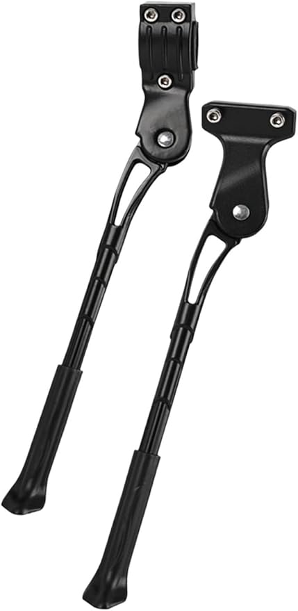 Universal Adjustable Bike Kickstand, Aluminum Side Stand Single Leg(Two Holes)