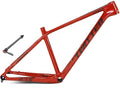 Carbon Mountain Bike Frame 27.5er 29er Hardtail Bike Frame XC/AM 15''/17''/19'' Disc Brake Bike Frame Thru Axle 12x142/148mm Internal Routing(Red,27.5 * 17'')