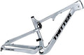 Carbon Fiber Bike Frame 27.5/29er Trail Mountain Bike Frame 15''/17''/19''/21'' Travel 120mm Suspension Frame XC/AM/DH Boost Thru Axle 12x148mm Disc Brake(Silver,27.5 * 17'')