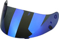 LKV HJ-09 Visor Replacement Face Shield Motorcycle Helmet Visor Anti-Scratch for CL-15 CL-16 CL-17 CL-SP CS-R1 CS-R2 CS-R3 FS-10 FS-15 IS-16 (Dark Tea Blue)