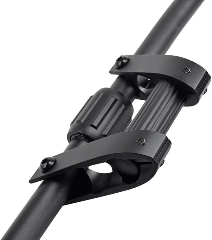 Electric Scooter Folding Handlebar, Universal Steering Handlebar 25.4/31.8mm, Aluminum Alloy 90° Adjustable Crossbar, Length 600mm Light Weight 533g, For Electric Bicycles, Cycles