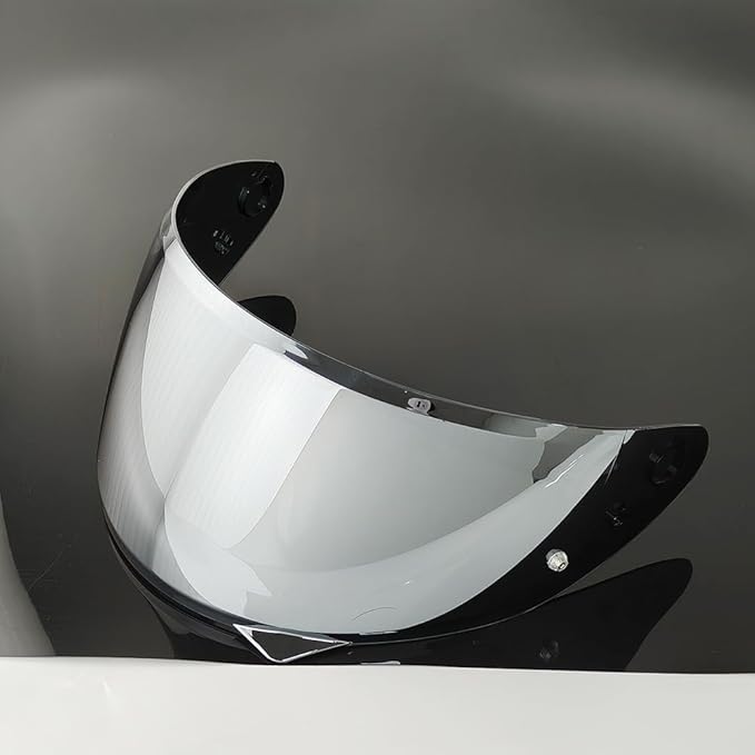 HJ-34P Helmet Visor Replacement for HJC C10.Motorcycle Helmet Shield UV Protection Compatible with HJC C10 (Silver)