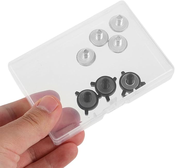 -road Helmet Screws Set 14pcs Black Plastic Silver Metal Replacement Screws for Motorcycle Dirt Bike and Bicycle Helmets Visor Accessories Compatible and Visor Adjustment