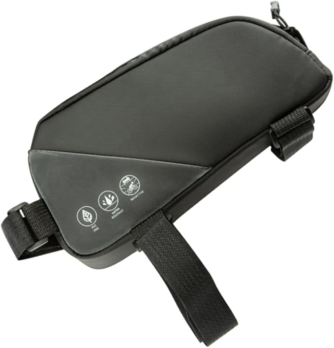 Milisten Waterproof Bike Frame Bag Reflective Cycling Top Tube Storage Pouch for Mountain and Road Bicycles Sturdy Bicycle Accessories for Easy Access to Phones and Essentials