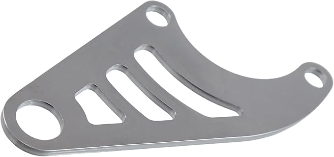 Mini Bike Hydraulic Brake Bracket for Coleman CT100U 98cc 3.0HP Minibike Powersport Rear Brake Caliper Mount Replacement Parts Silver
