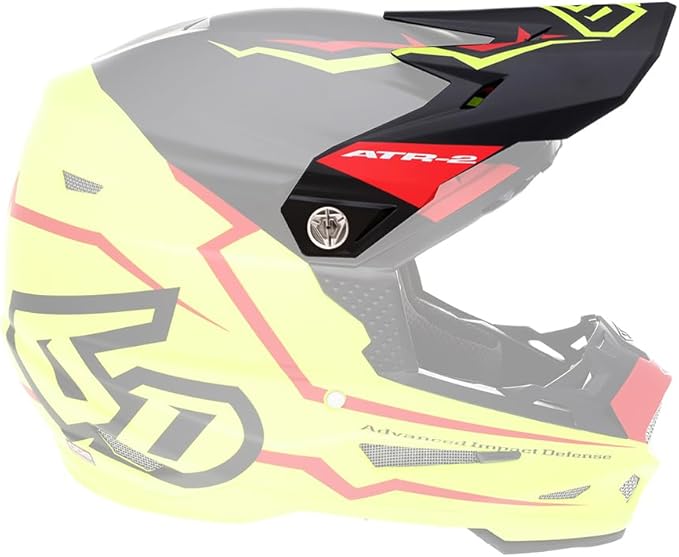 6D Helmets | ATR-2 (2023 - Older) Motorcycle Helmet Replacement Visor | Designed to Easily Replace Original Visor