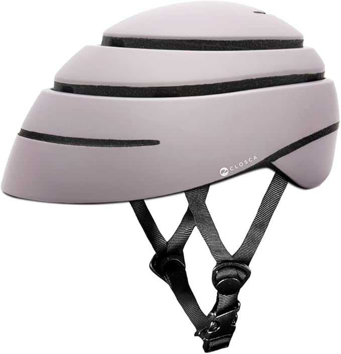 CLOSCA. Foldable Helmet. The Bike Helmet for Women and Men. Certificate for Bicycle, Scooter, Electric Bicycle, Inline Skates and Skateboards.