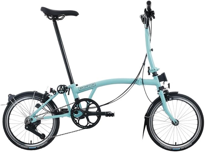 Brompton Folding Commuter Bike C Line 12-Speed | Compact, Lightweight, Urban Bike for Adults